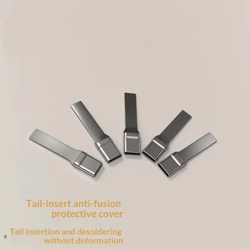 5-Pack Type-C Anti-Melt Connector Guard | Desoldering Cover