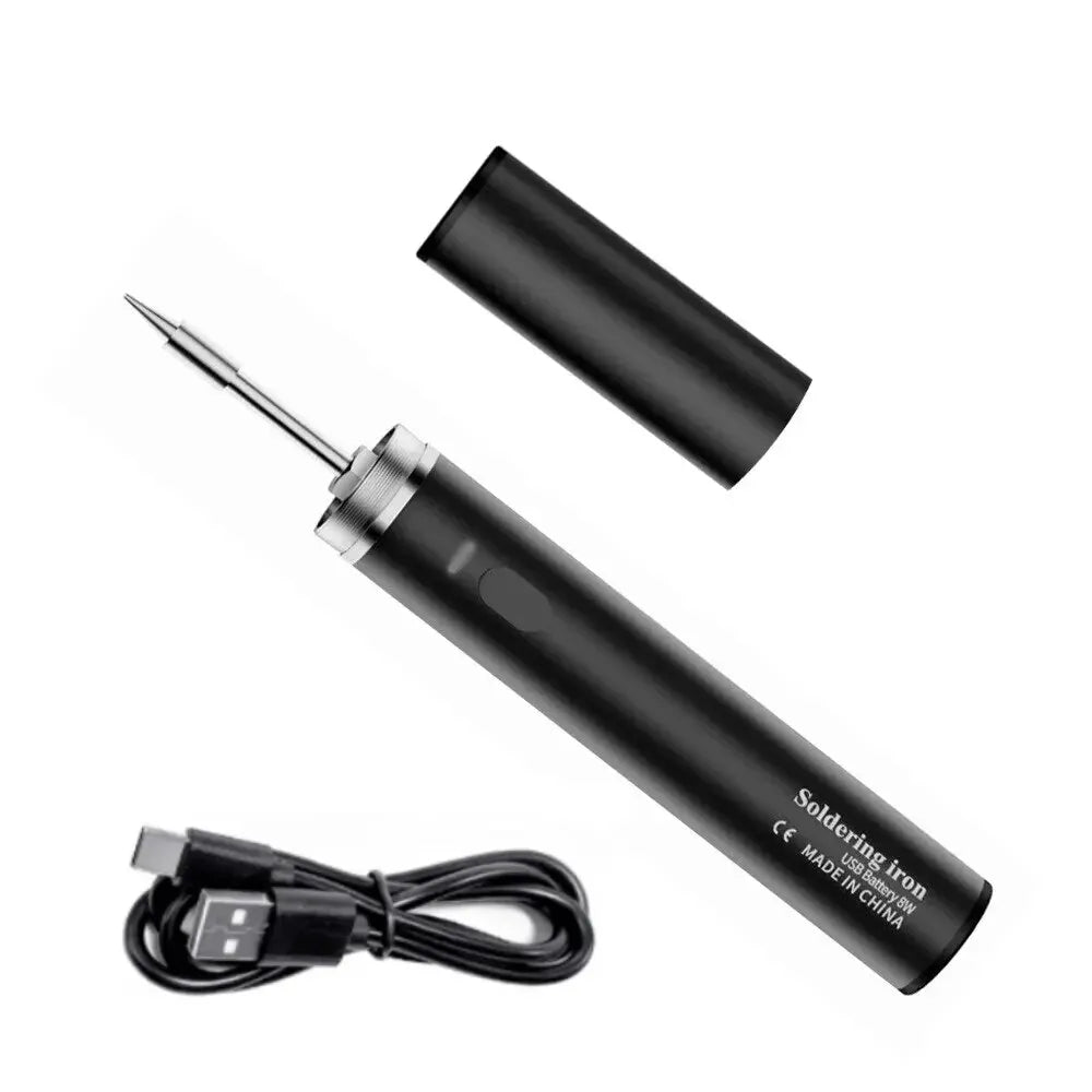Usb Soldering Iron 5V Mini Convenient Adjustable Temperature Home Tools Diy Manual Radio Soldering Iron Set Peaceful Pleasures Health and Wellness Soldering Iron