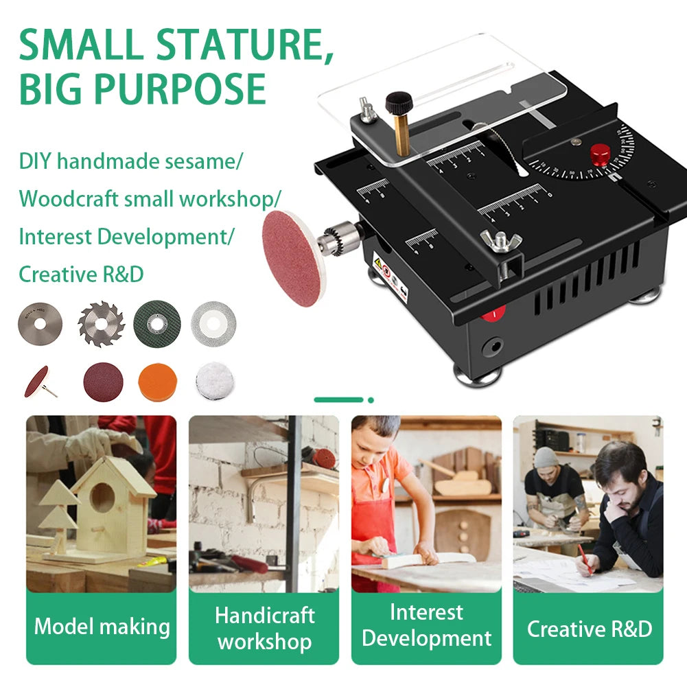 Precision Measuring Electric Table Saw Cutting Guide All In 1 Measuring Polishing Tools For Multifunctional Carving Processing Peaceful Pleasures Health and Wellness