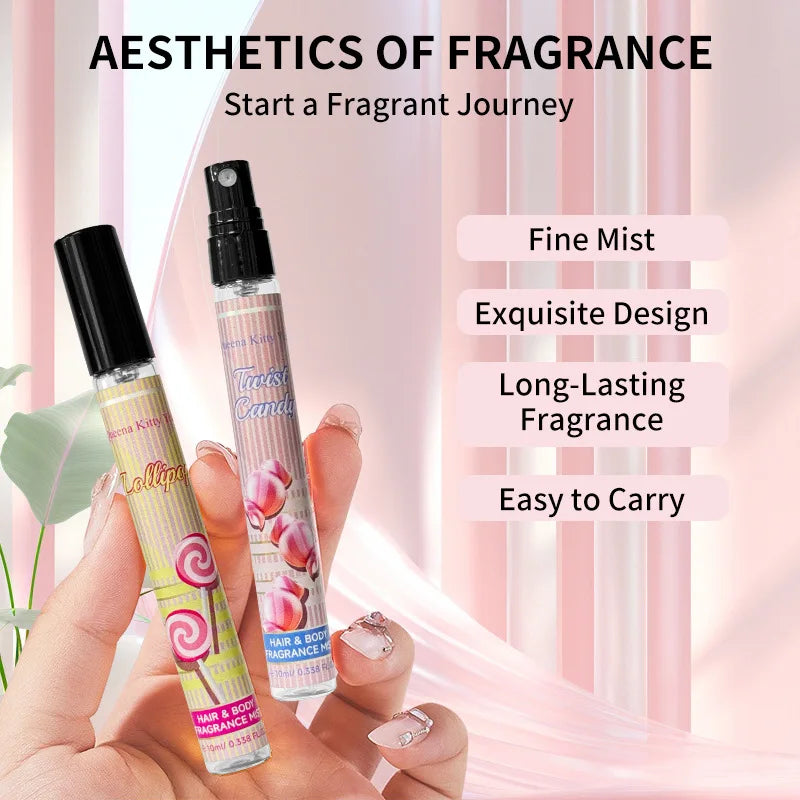Candy Perfume Set 5pcs Sweet Floral EDT Spray 10ml | Gift Set