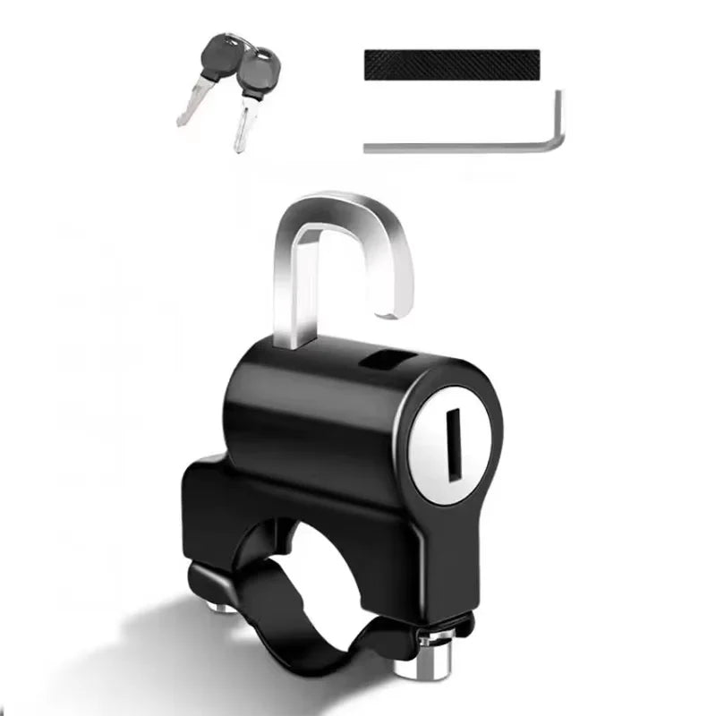 Multifunctional Lock Head Electric Bike Helmet Anti-theft Fixing