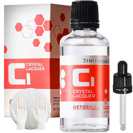 C1 Crystal Coating for Car Ceramic Coating for Car's Paintwork Graphene Ceramic Car Hydrophobic Coating High Shine Peaceful Pleasures Health and Wellness