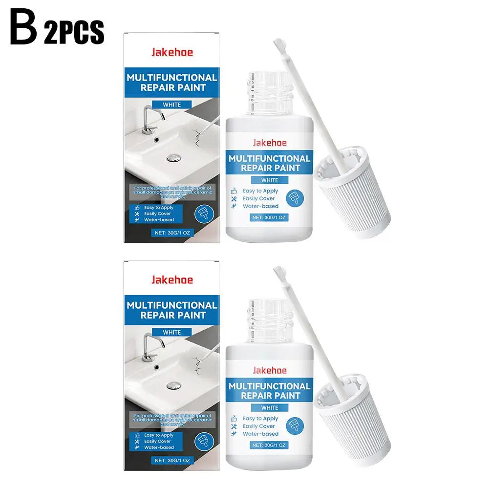 Multi-Purpose Waterproof Repair Paint for Bathroom Walls Peaceful Pleasures Health and Wellness 2pcs