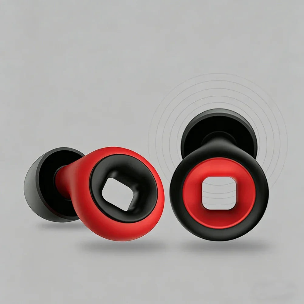 Ear Plugs for Sleeping – Reusable Silicone Earplugs 25dB Peaceful Pleasures Health and Wellness