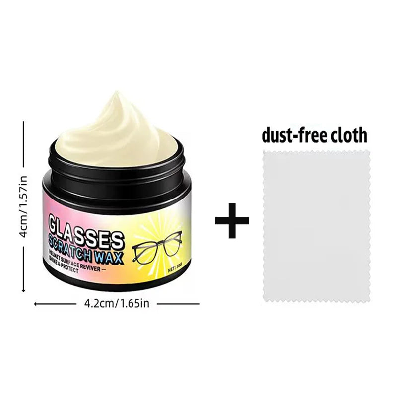 Eyeglass Lens Scratch Repair Cream – 30g Restoring Polish