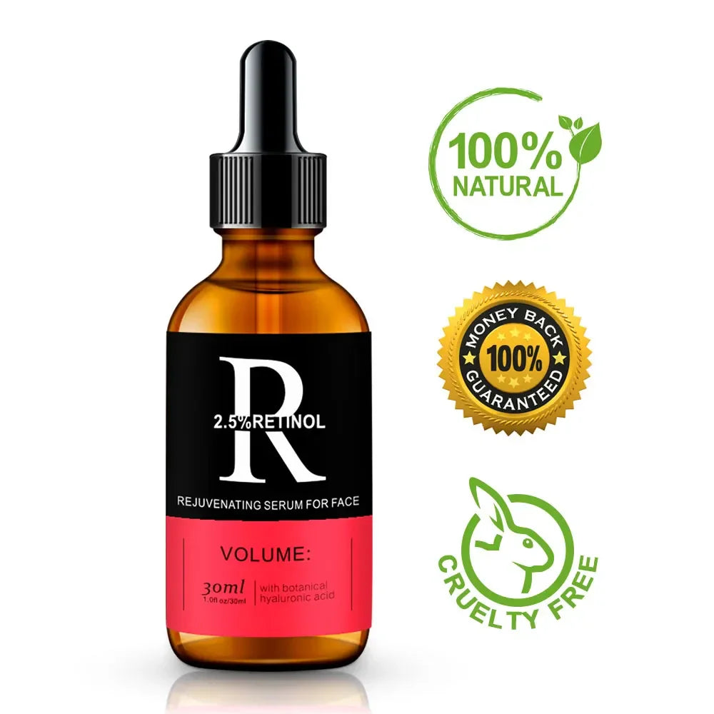 ENVISHA Retinol Facial Serum – Vitamin C, Hyaluronic Acid & Anti-Aging Peaceful Pleasures Health and Wellness