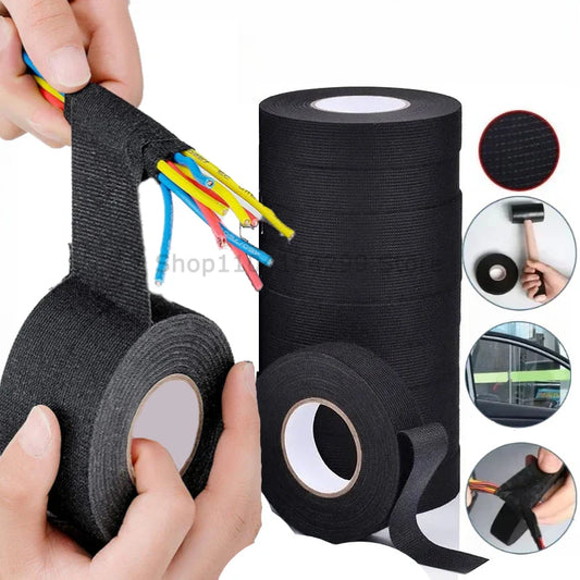 Automotive Wiring Loom Fabric Cloth Tape – Heat Resistant Wiring Loom Tape Oasis Select