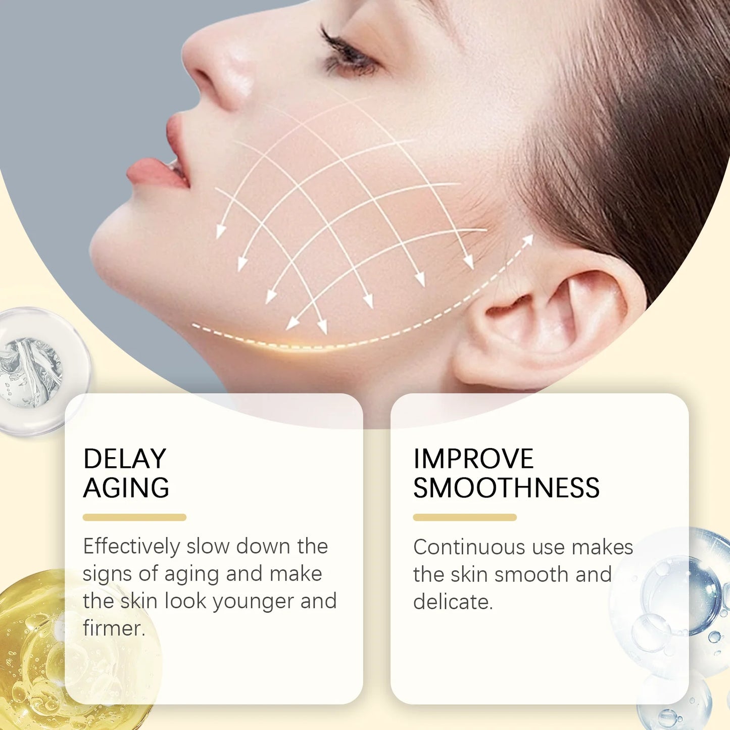 24K Gold Collagen Face Cream – Anti-Aging, Firming & Brightening