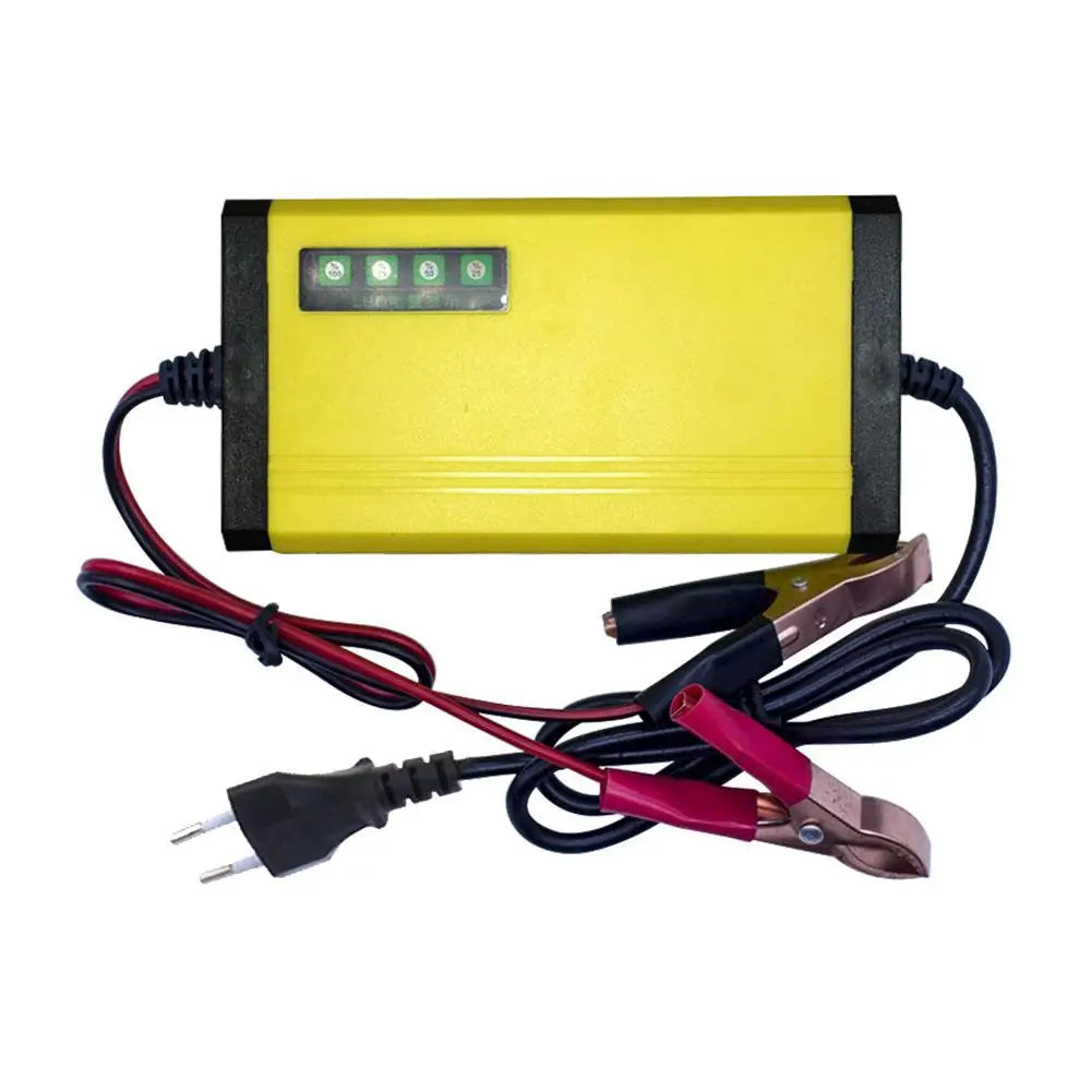 12V 2A Car Battery Charger Fast Charging Wet Dry-Lead Acid Battery LED Display Motorcycle Truck Battery Charger Peaceful Pleasures Health and Wellness B