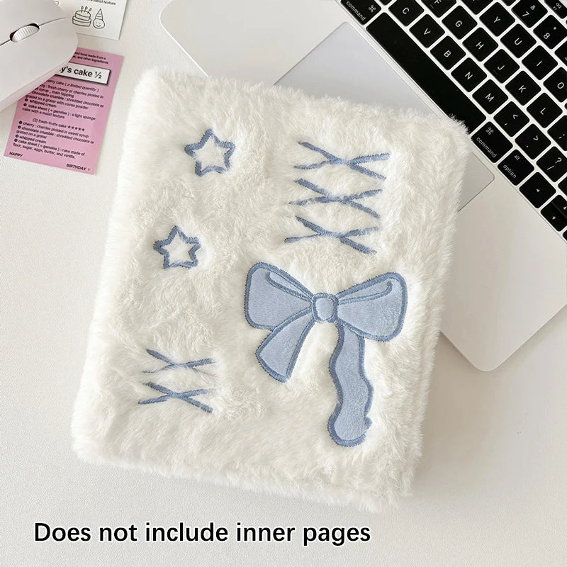 A6 Ballet Plush Bowknot Photocard Binder Album | Kpop Collect Book
