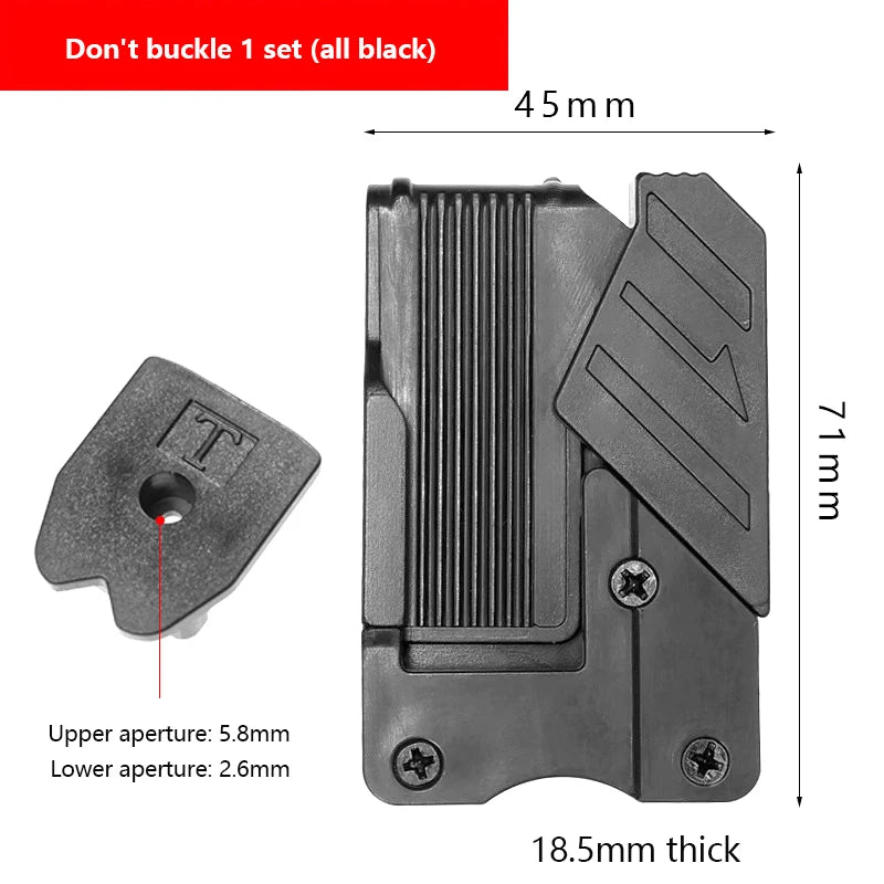 Belt Tool Holder Clip for Drill, Wrench, Hammer & Tape Measure