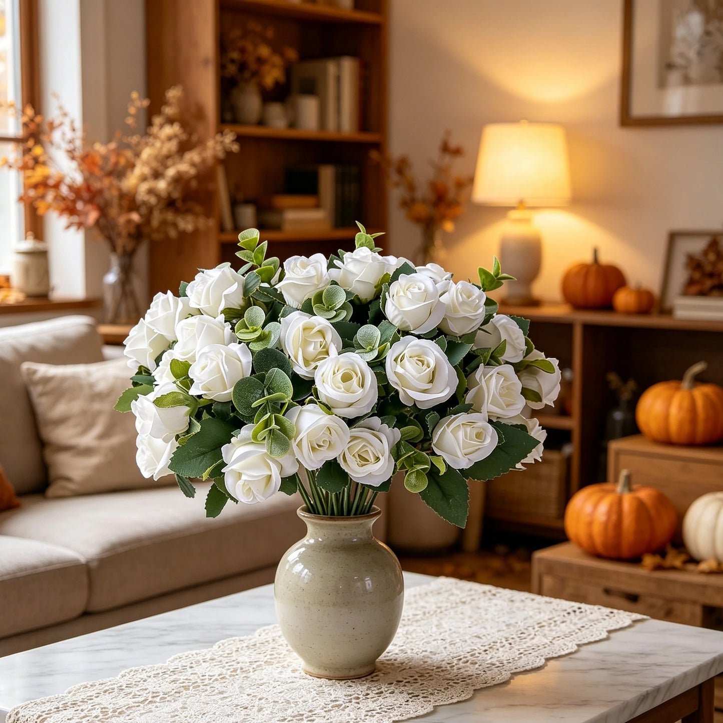 Artificial Silk Rose Bouquet – Wedding & Home Décor