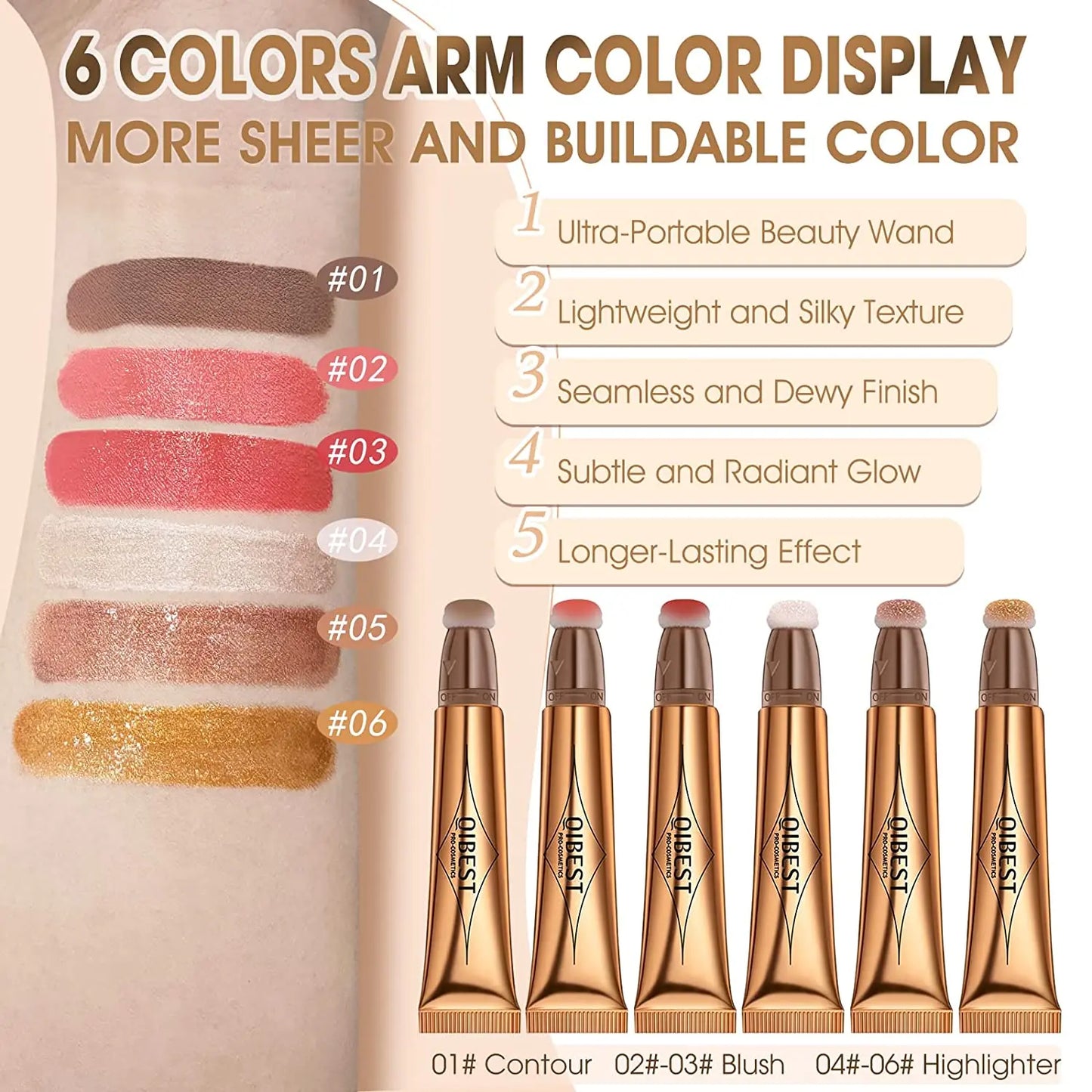 1PCS Liquid Blush Velvet Matte Blusher Face Pigment Lasting Beauty Natural Cream Cheek Tint Orange Peach Blush Makeup Maquiagem Peaceful Pleasures Health and Wellness