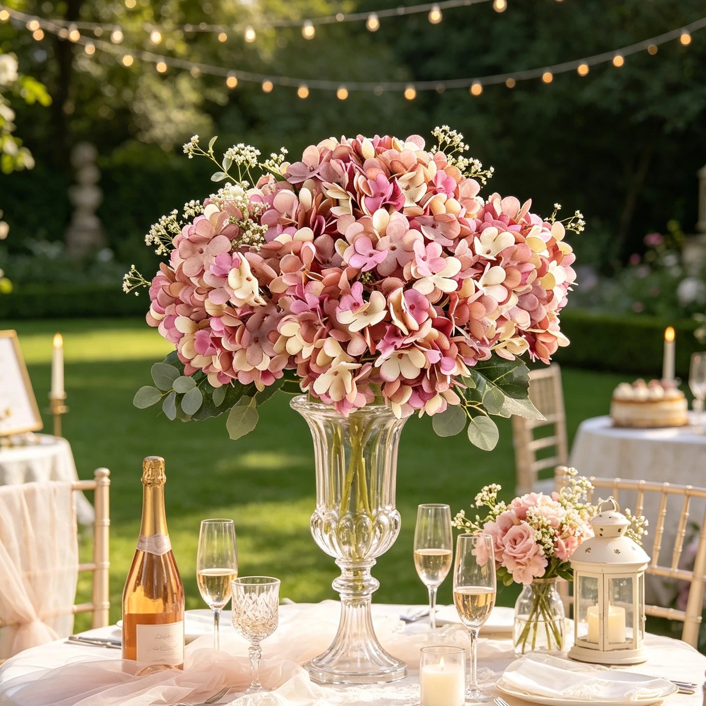 Artificial Silk Hydrangea Flowers | Indoor & Outdoor Decor
