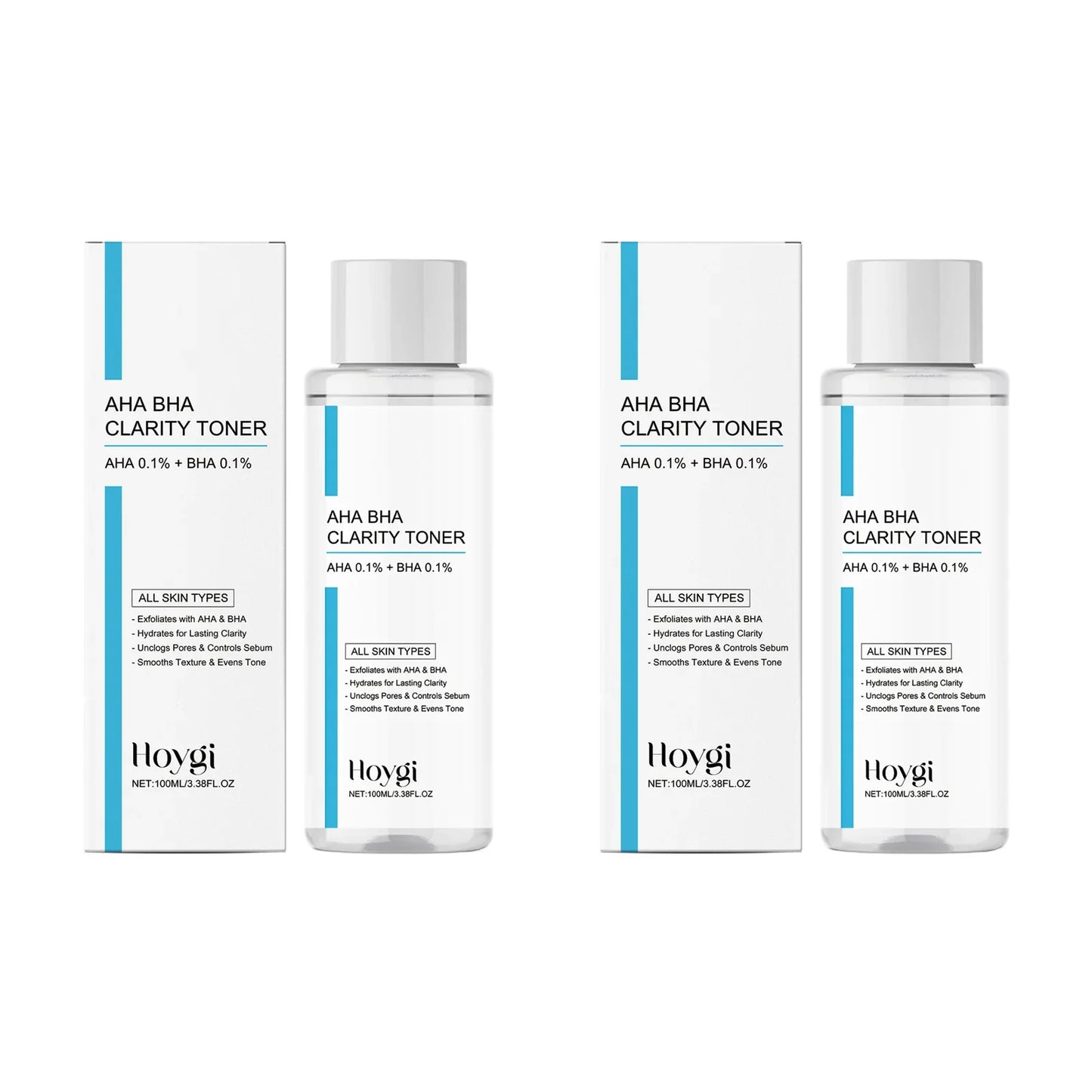 Hoygi AHA BHA Toner – Pore Refining & Oil Control 100ml