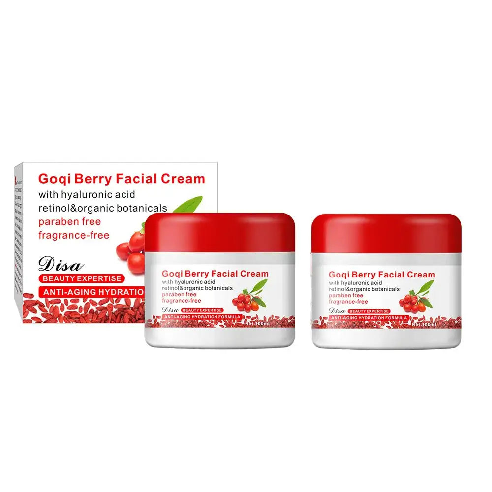 Wolfberry & Hyaluronic Acid Antioxidant Face Cream Peaceful Pleasures Health and Wellness A-2PCS