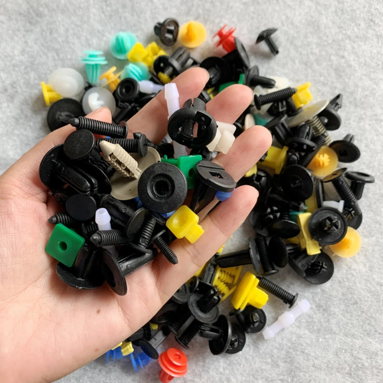 Universal Car Plastic Clips Fastener Kit 50/1000Pcs – Auto Trim