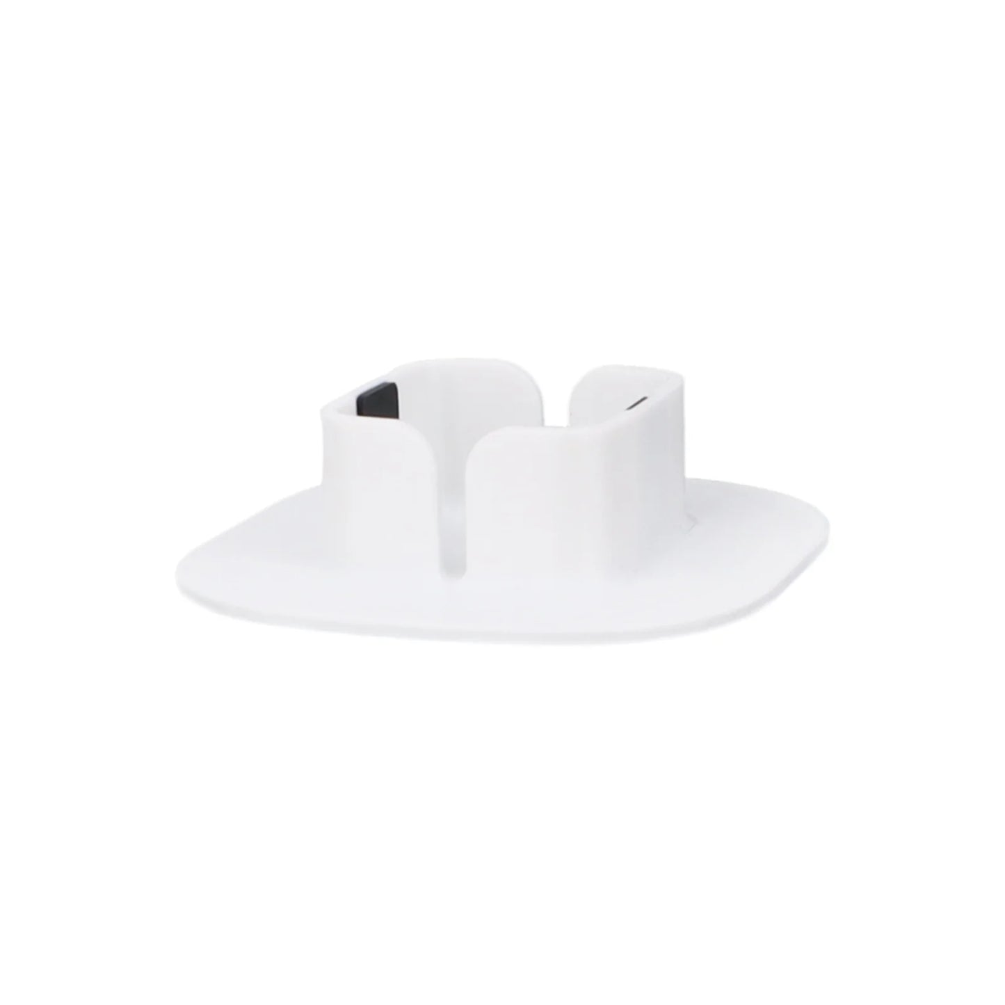 Camera Base For Insta360 Luna Ultra Silicone Anti-Slip Pads On Both Sides Of The Base Effectively Secure The Device Peaceful Pleasures Health and Wellness White