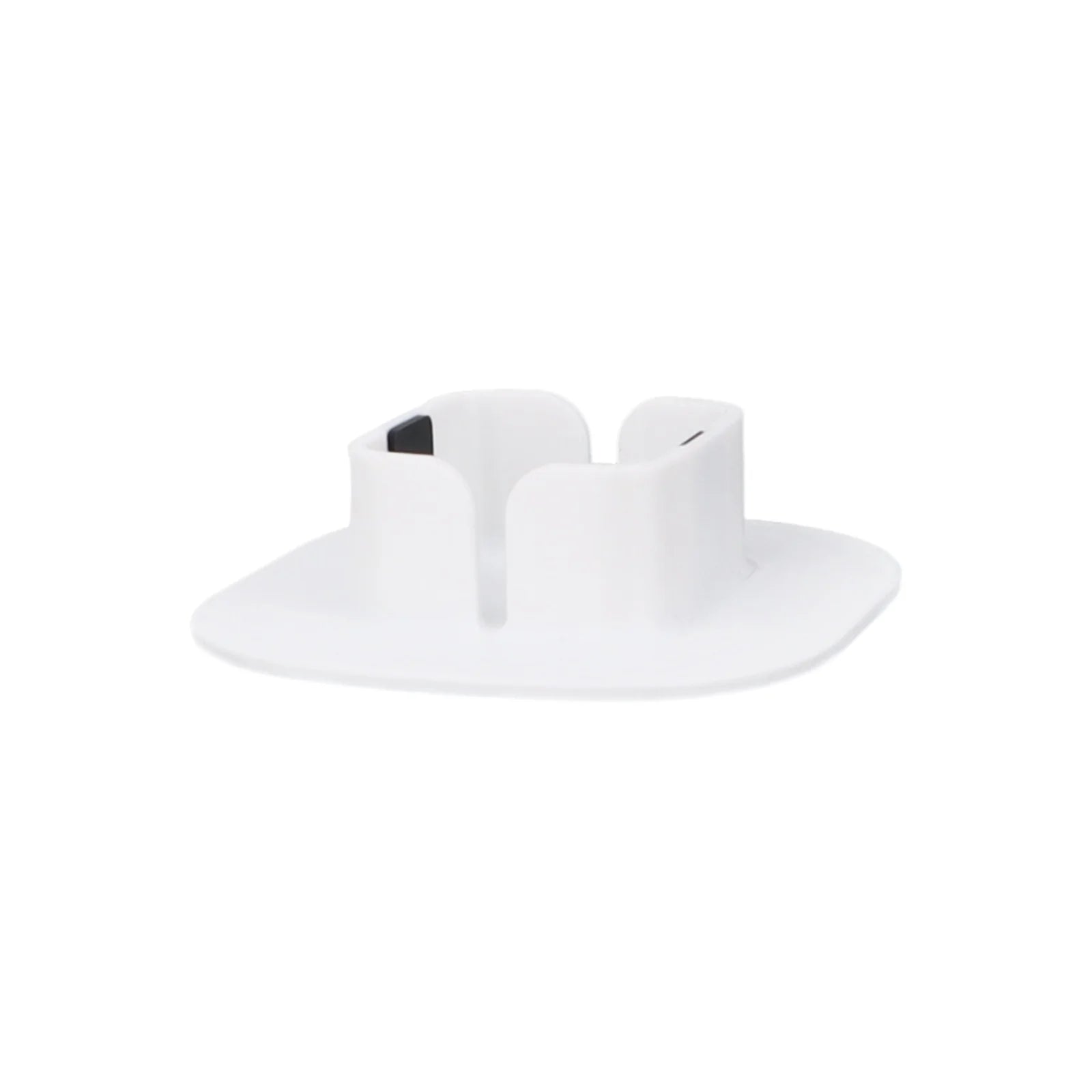 Camera Base For Insta360 Luna Ultra Silicone Anti-Slip Pads On Both Sides Of The Base Effectively Secure The Device Peaceful Pleasures Health and Wellness White