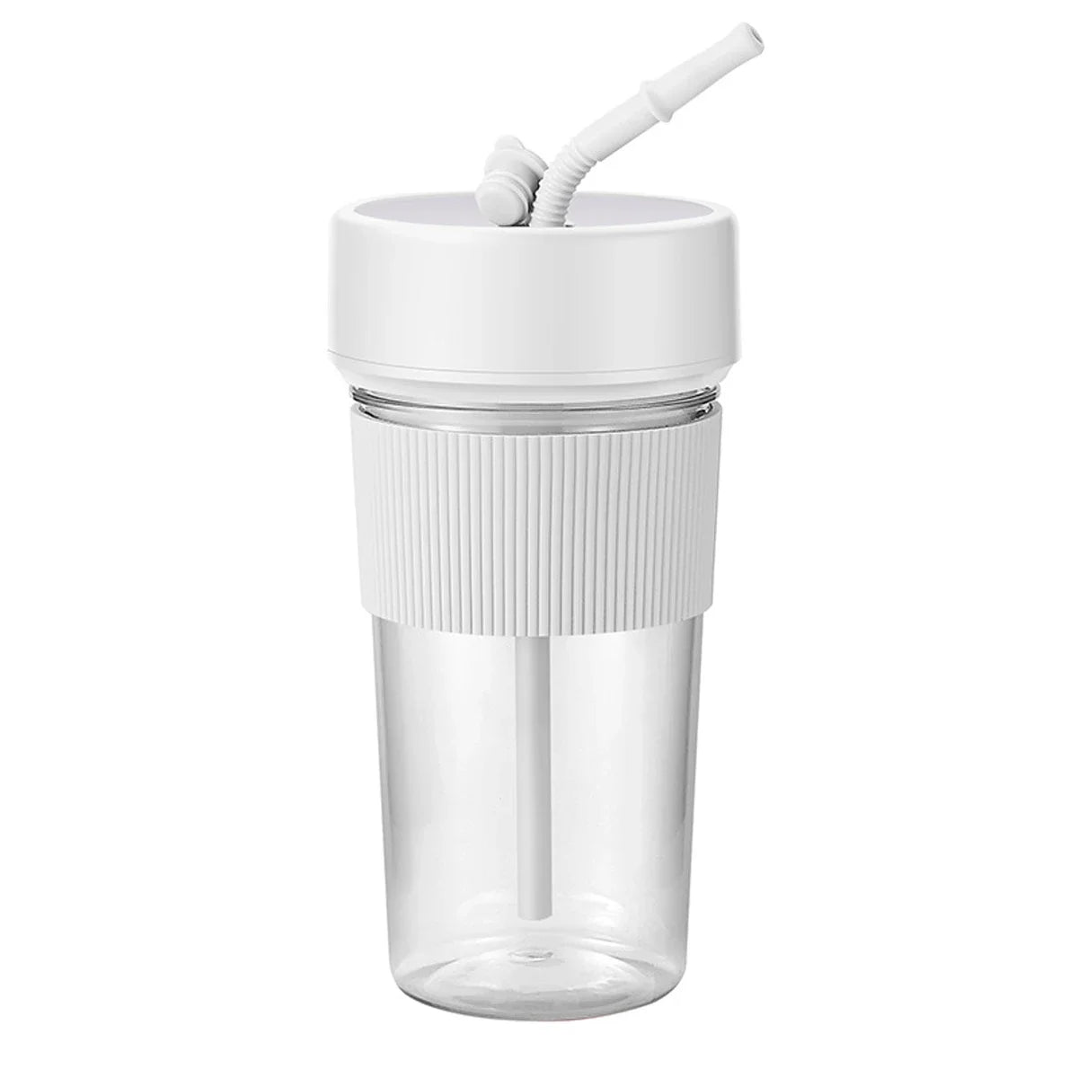 Portable Blender for Shakes and Smoothies, Mixing Juicer Rechargeable Electric Blender Bottles for Home, Gym, Office Peaceful Pleasures Health and Wellness white
