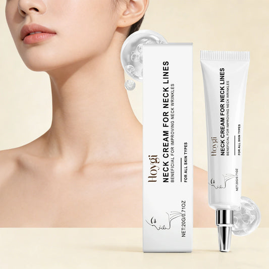 Neck Cream for Neck Lines Firming Lifting Improve Double Chin Restore Skin Youthful Lightening Smoothing Moisturizer Neck Cream Peaceful Pleasures Health and Wellness