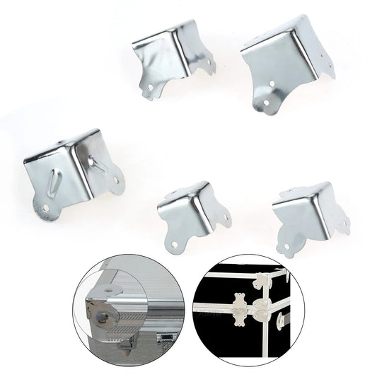 Metal Corner Protectors for Flight Cases & Speaker Cabinets – 4pk Corner Bracket Set Oasis Select