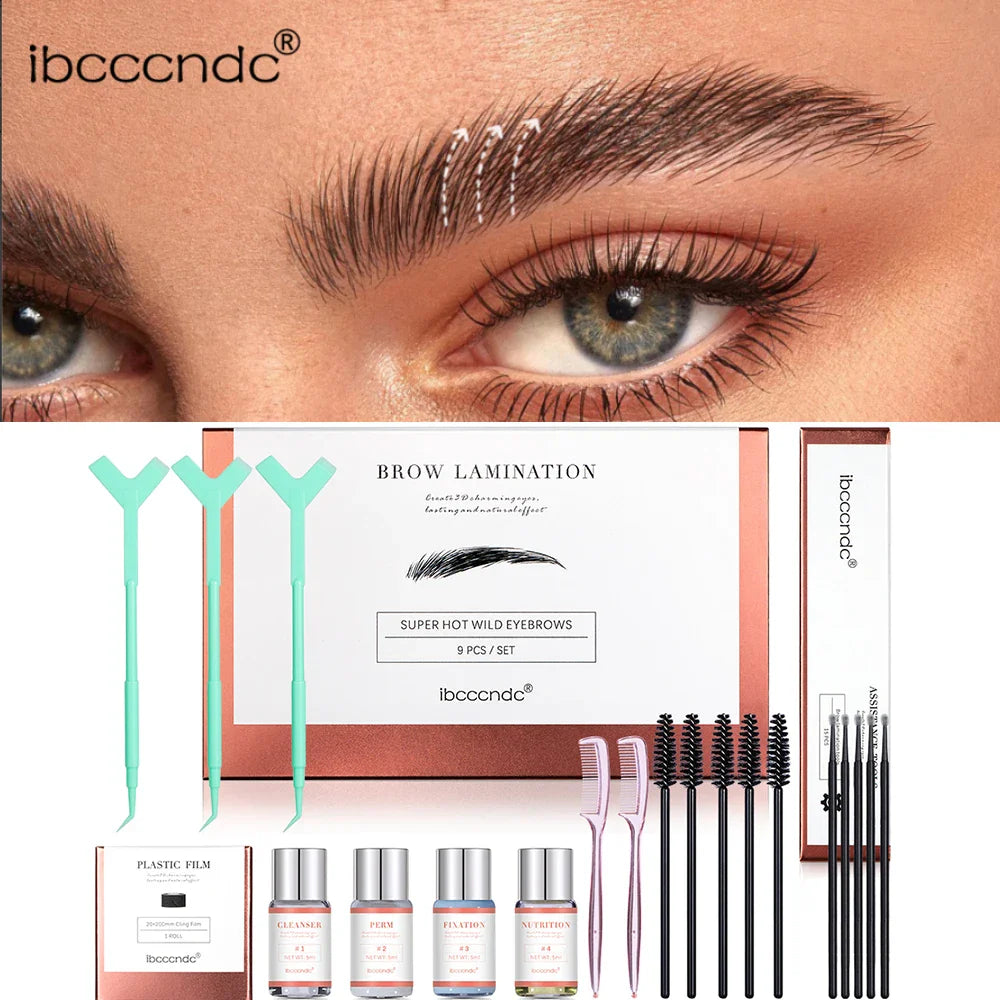 ibcccndc Brow Lamination Kit – DIY Eyebrow Lift & Shaping Set
