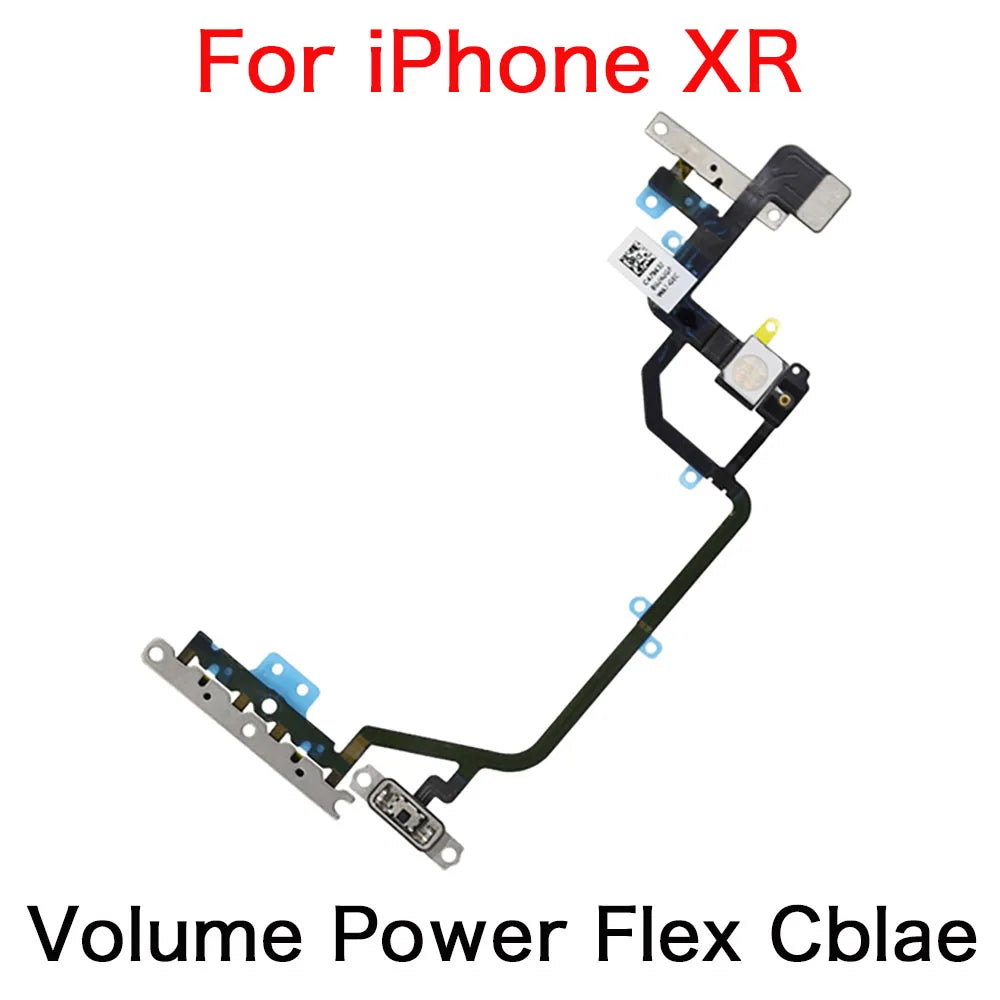 Power Volume Silent Flex Cable iPhone X XR XS 11 Pro Max