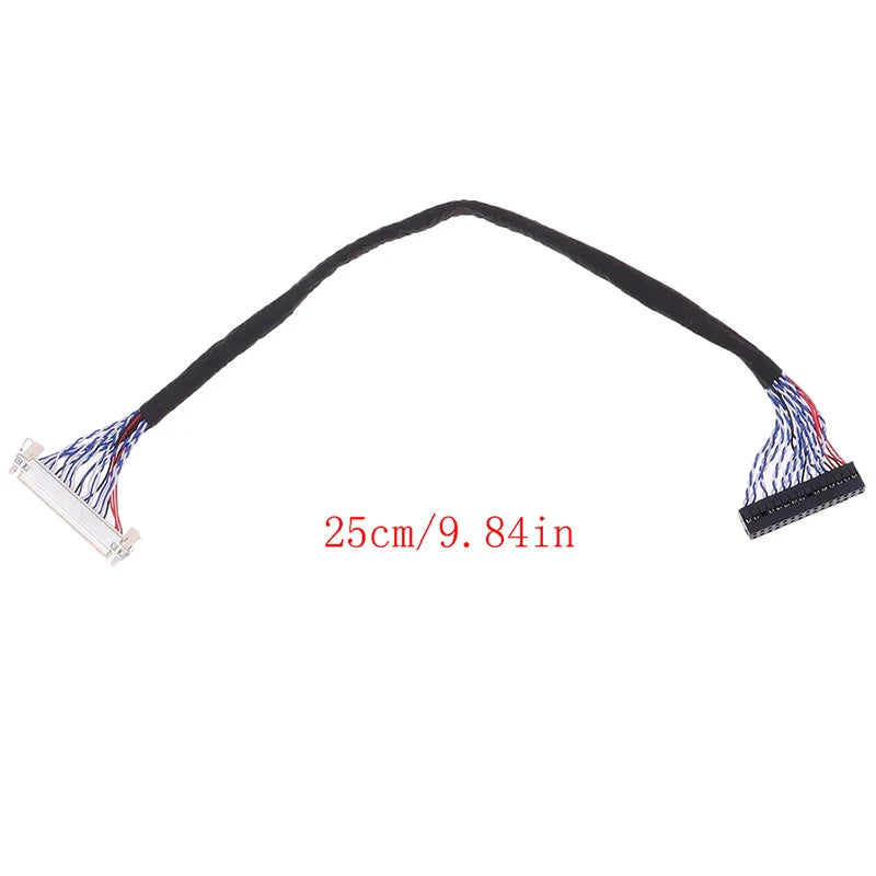 New LVDS Cable D8 FIX-30P-D8 FIX 30 Double Pins LCD Display Panel Screen Controller Peaceful Pleasures Health and Wellness one size