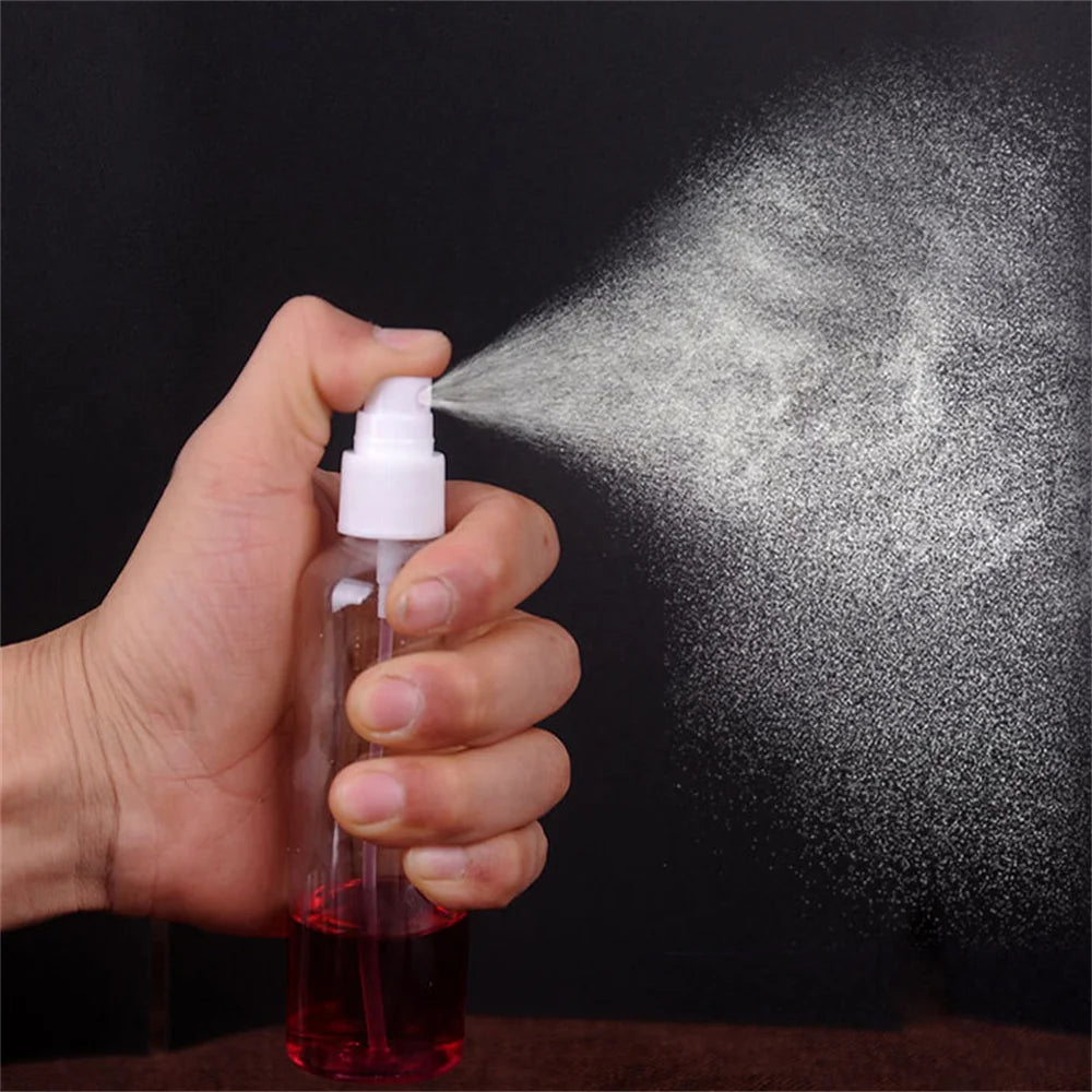 Refillable Spray Bottles 10–50ml Clear PET Plastic Perfume
