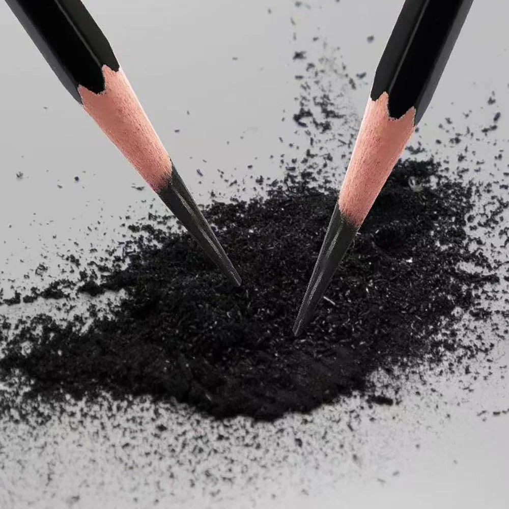 12 Sketching Pencil Students Beginner Charcoal Various Hardness Art