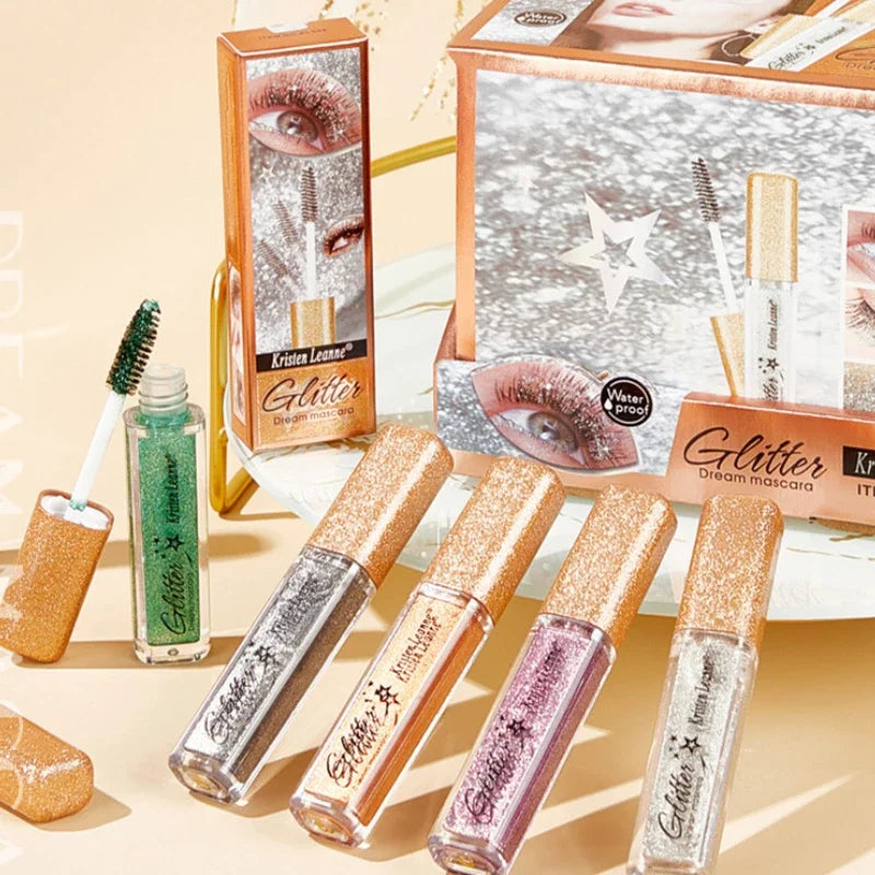 Diamond Glitter Mascara – Waterproof Lengthening 7 Colors