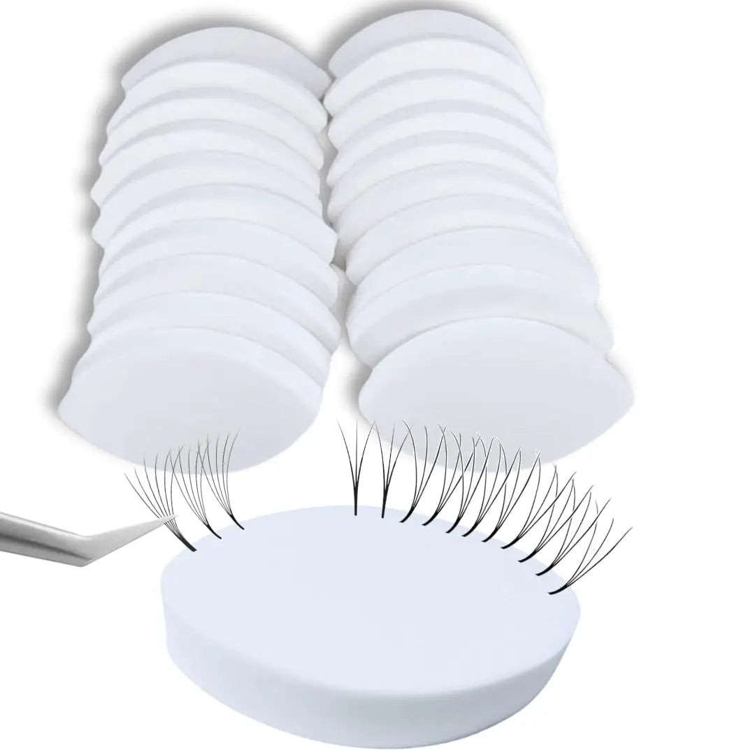 10PCS Lash Sponges for Practice, Disposable Makeup Practice Sponge, Lash Map Sponge, Eyelash Extension Beginners Supplies Kit Peaceful Pleasures Health and Wellness