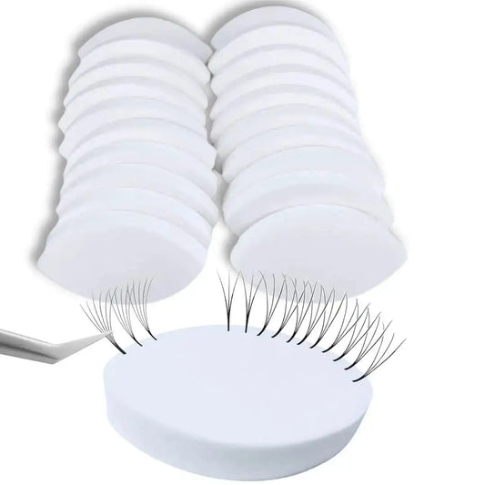 Lash Map Practice Sponges 10-Pack Eyelash Extension Beginner Kit Eyelash Extension Supplies Peaceful Pleasures Health and Wellness