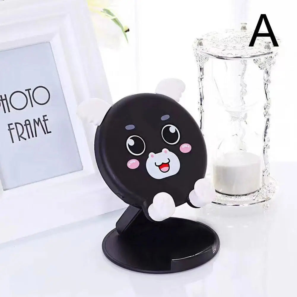 Cute 3D Animal Silicone Phone Stand | Foldable Desk Holder Phone Stand Peaceful Pleasures Health and Wellness A