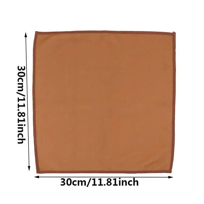 30x30 Magic Camera Cloth Micro Single Camera Bags with Multi Functional Durable Lens Cleaning Inner Bag Cloth Peaceful Pleasures Health and Wellness Khaki