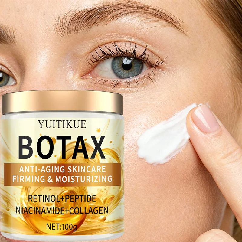BOTAX Anti-Aging Cream 100g - Retinol+Peptide Formula, Firms, Lifts & Deeply Hydrates, Natural Skin Feel, Visible Results Peaceful Pleasures Health and Wellness