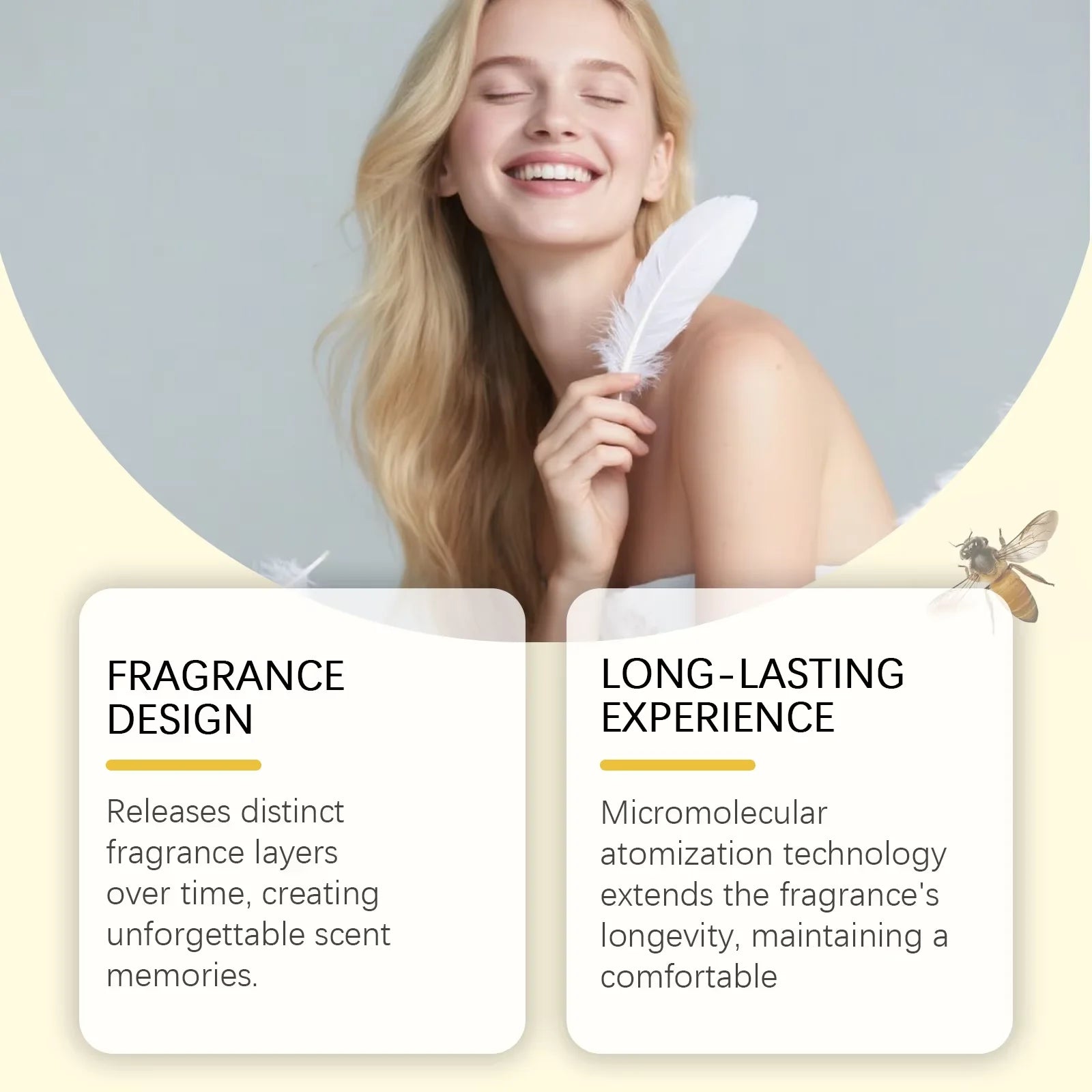 Luxury Honey On-The-Beach Body Mist Sweat Removal Lasting Fragrance Enhance Attractiveness Lasting Freshing Charming Body Spray Peaceful Pleasures Health and Wellness