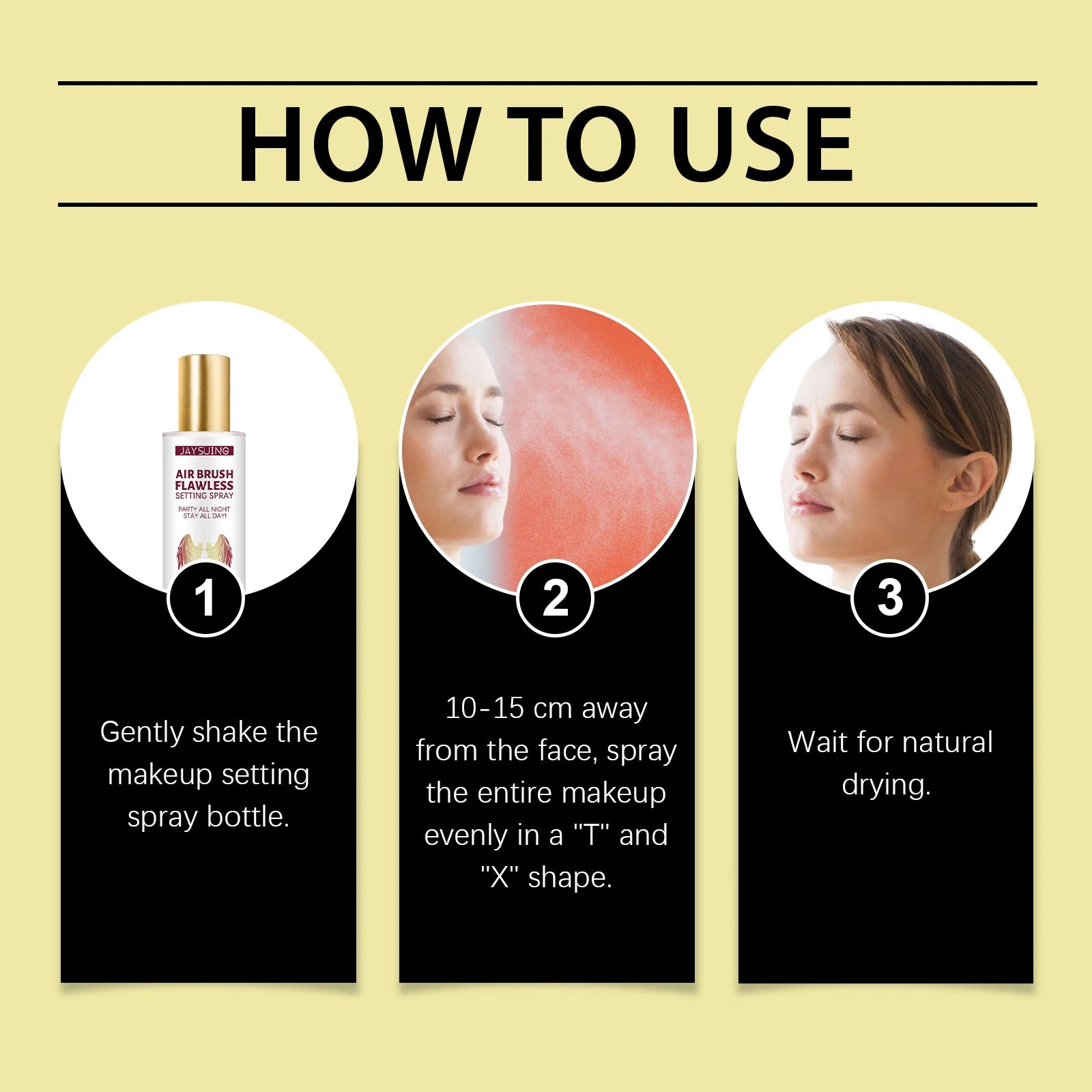 Hyaluronic Acid Moisturizing Makeup Setting Spray Prevent Dullness Reduce Card Powder Hydrate Waterproof Face Spray After Makeup Peaceful Pleasures Health and Wellness