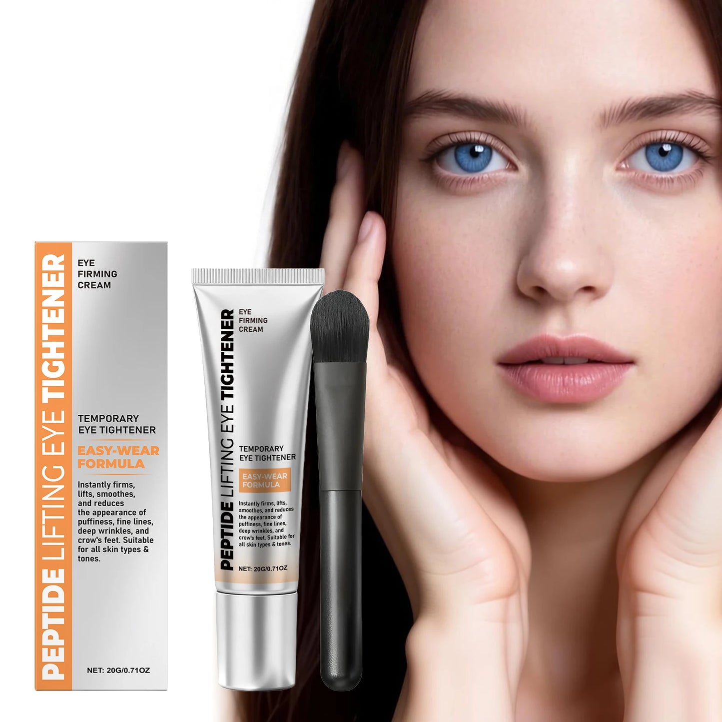 Eye Tighten Cream Firming Wrinkle Elimination Smooth Fine Lines Reduce Anti Puffiness Lifting Nourishing Dark Circles Eye Cream Peaceful Pleasures Health and Wellness
