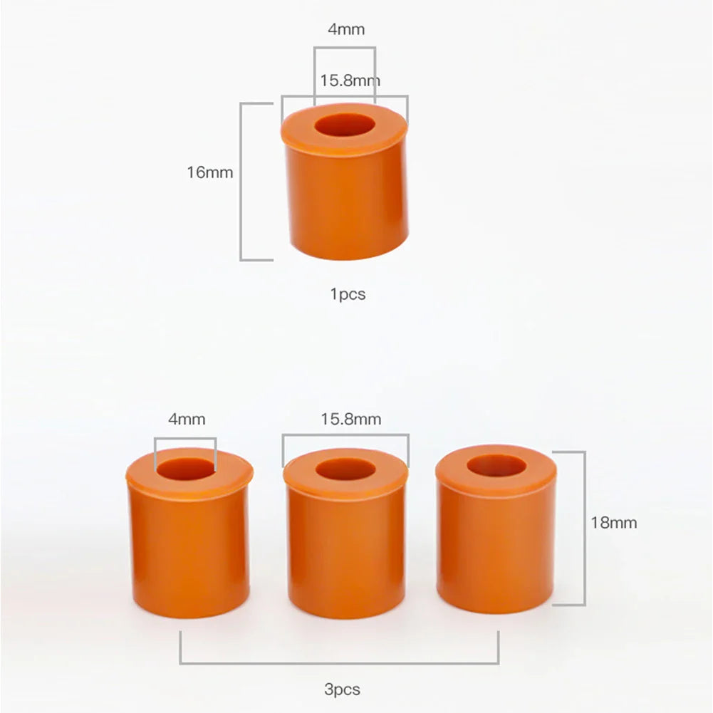 Silicone Hot Bed Leveling Columns for Ender-3 & CR-10 (4-Pack)