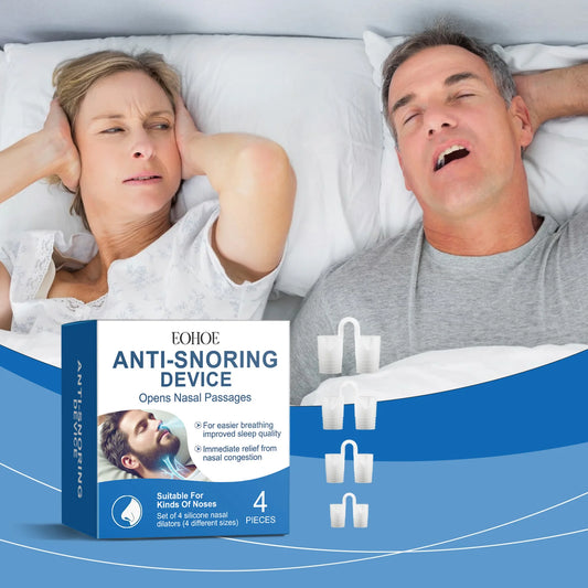 Nasal Dilator Anti-Snoring Sleep Aid | 4 Sizes Silicone