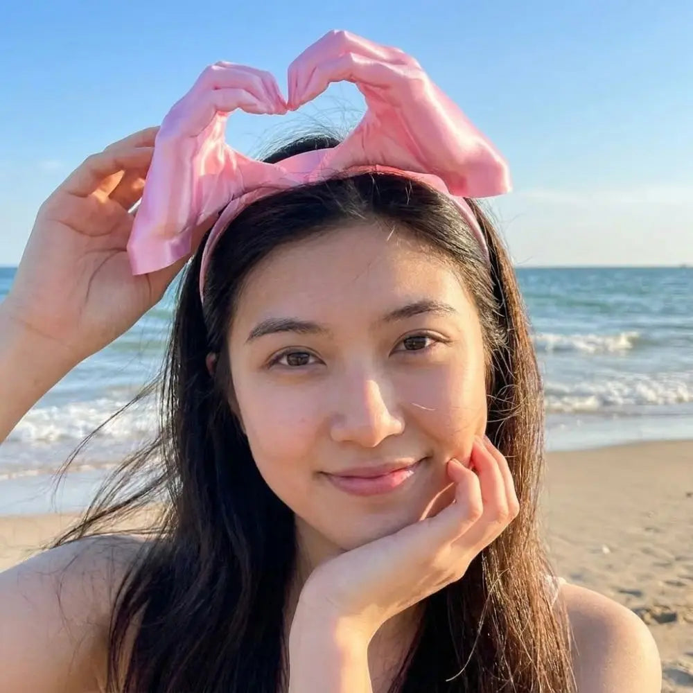 3D Printed Heart Hands Sun Visor Hat | UV Protection Beach Cap