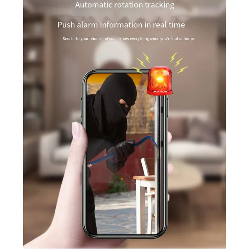Tuya Wall Plug In Camera Wifi 360° 1080P Surveillance Home Security Protection Night Vision LED Lamp Light IP Cameras Peaceful Pleasures Health and Wellness