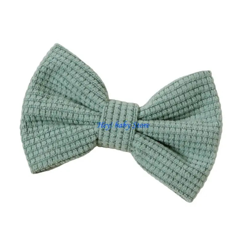 Girls Plaid Hair Clip Barrette | Cute Fabric Hairpin for Kids