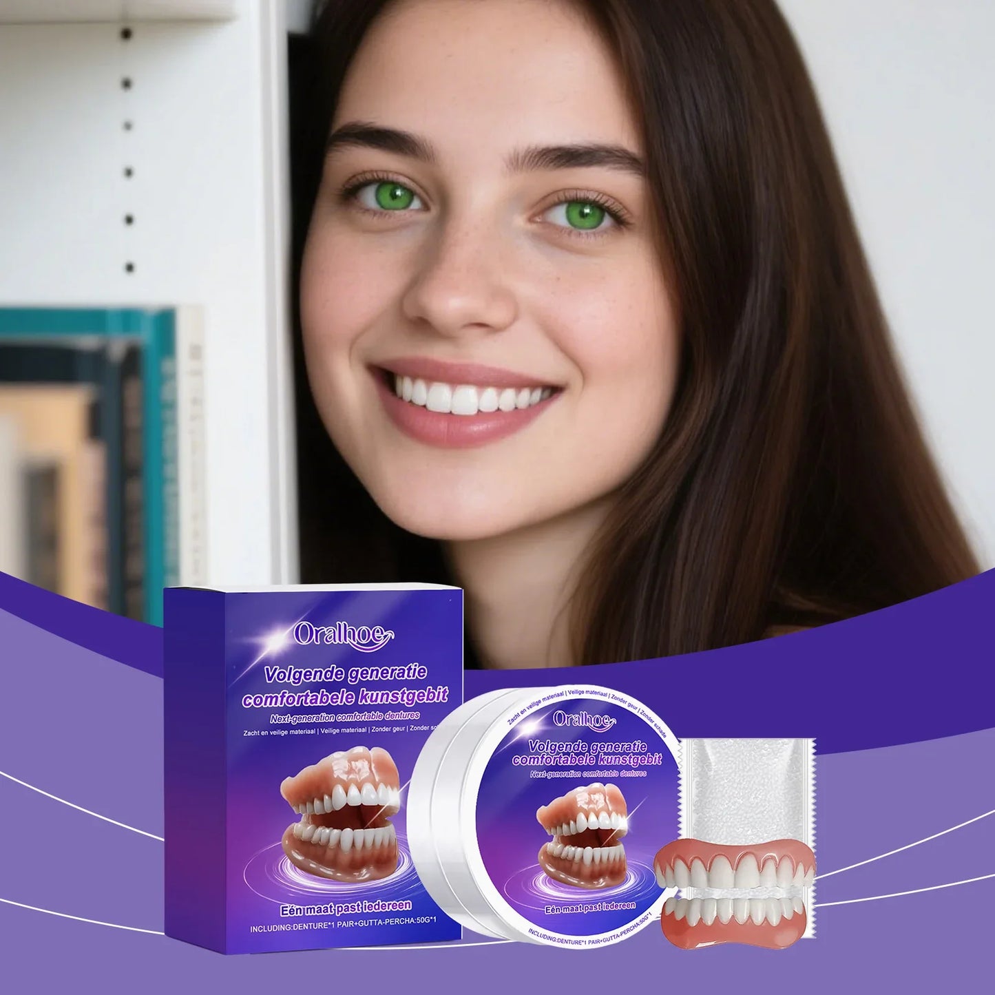 Denture Prosthetic Set – Comfortable, Lightweight & Secure Fit