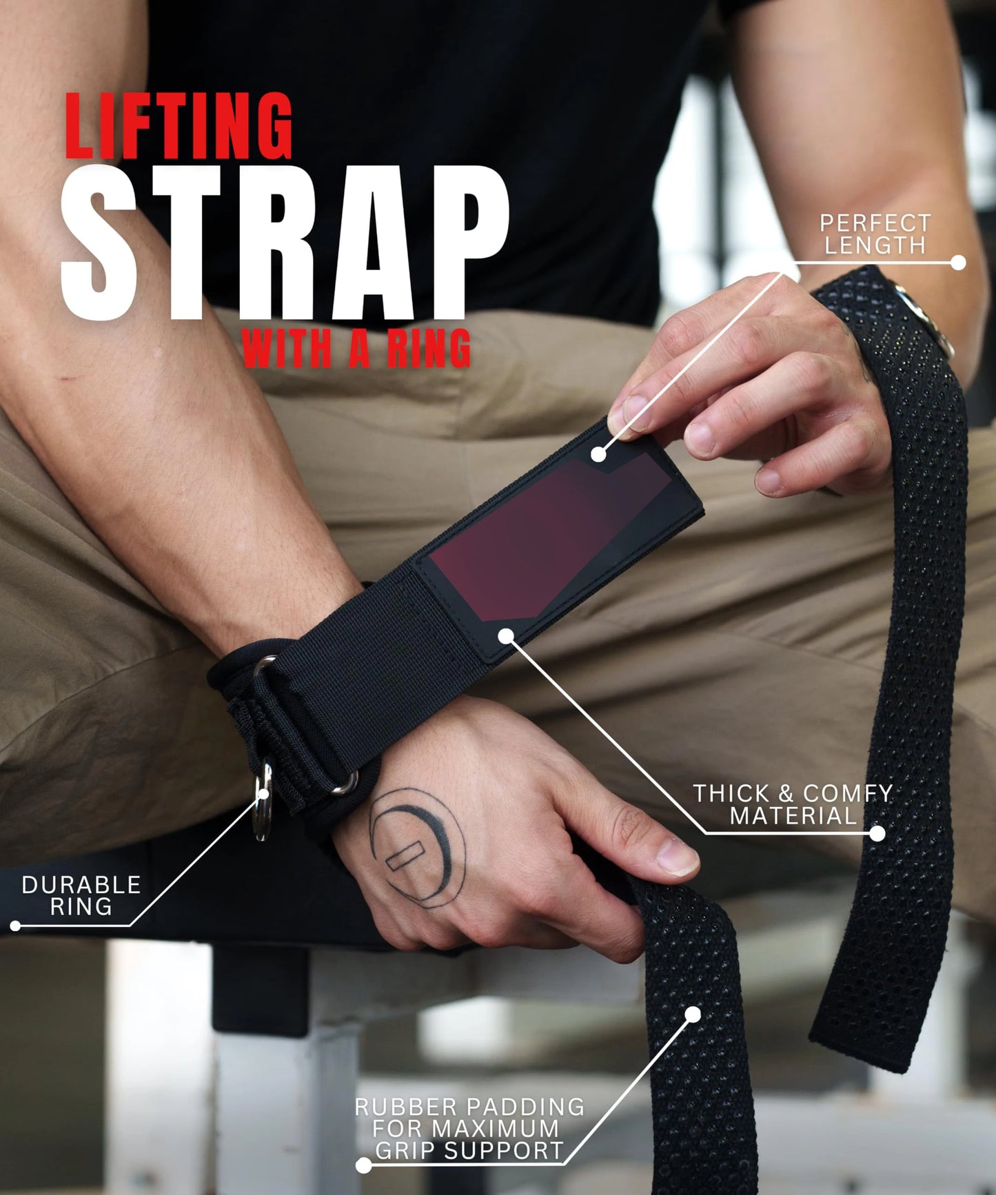 2pcs New 3-in-1 fitness aid combines a support belt, ankle strap, and wristband—a must-have for fitness training. The 3-in-1 des Peaceful Pleasures Health and Wellness