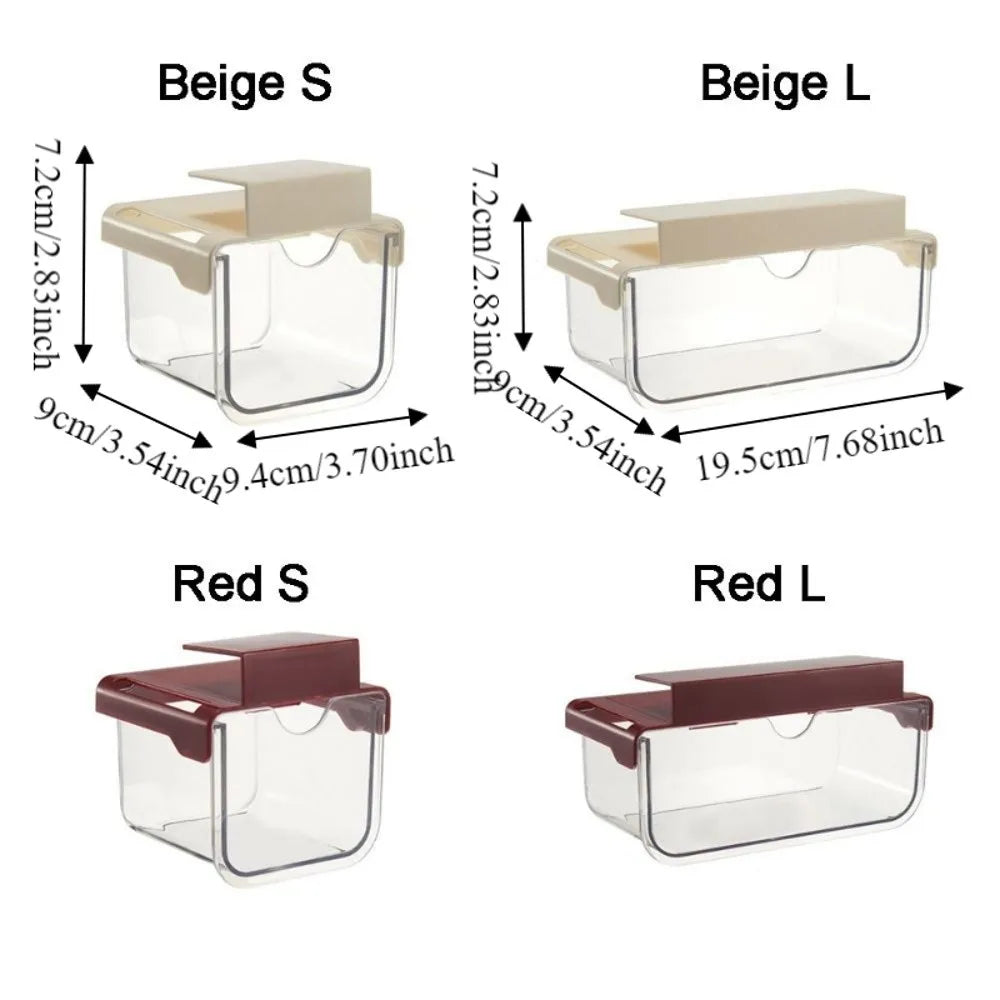 Wall Mounted Drawer Storage Box – Makeup & Q-Tips Organizer