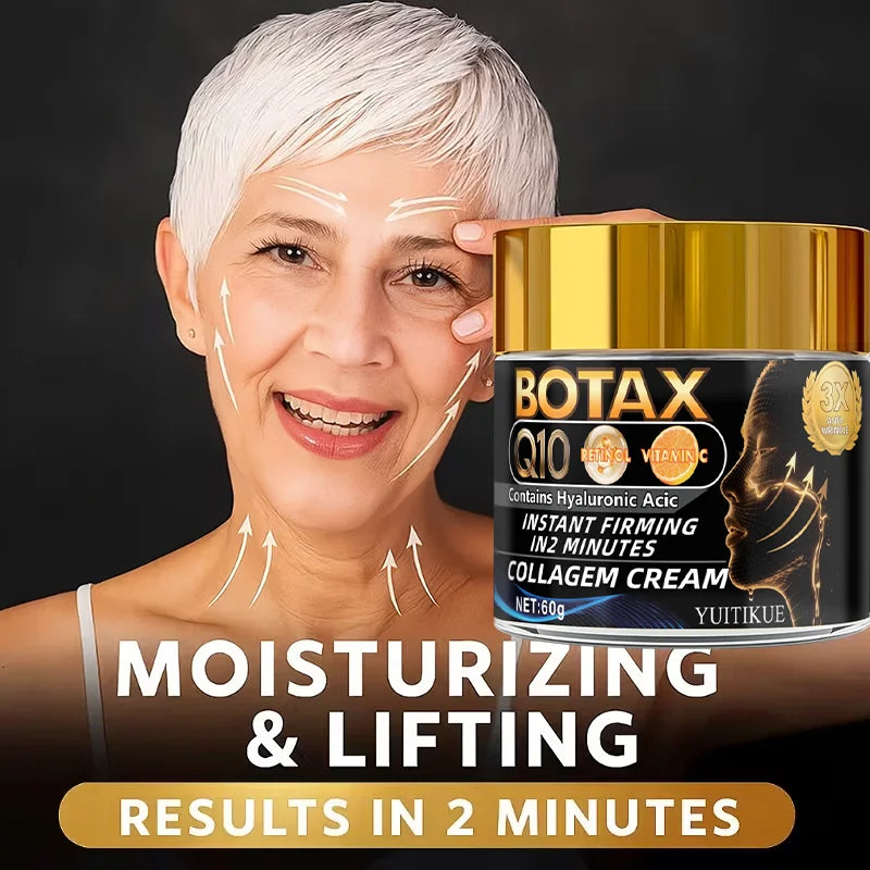Botax face cream, containing hyaluronic acid, deeply moisturizing, instantly firming and lifting, collagen face cream Peaceful Pleasures Health and Wellness