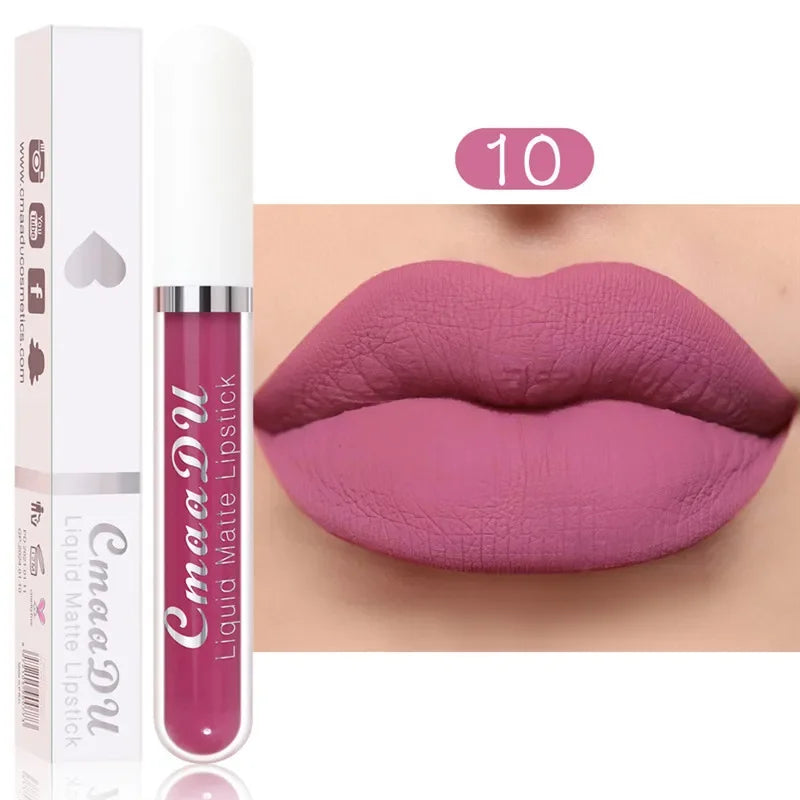 IFANYUO 6-Pc Matte Liquid Lipstick Set – Waterproof Velvet Lip Gloss